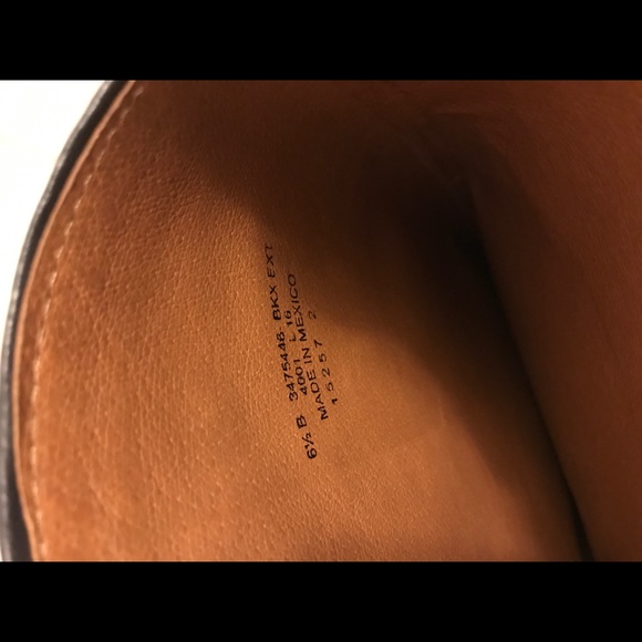 Frye Women Melissa Seam Leather Black Boots SZ6.5 - Picture 7 of 9